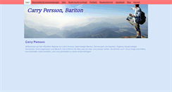 Desktop Screenshot of carry-persson.ch