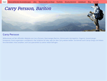 Tablet Screenshot of carry-persson.ch